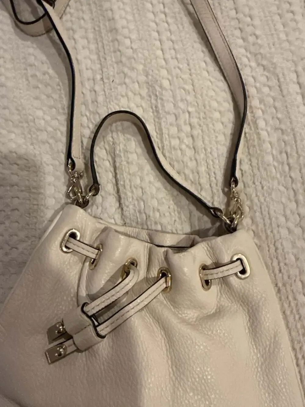 Kate Spade Emma Small Pebbled Leather Bucket Bag